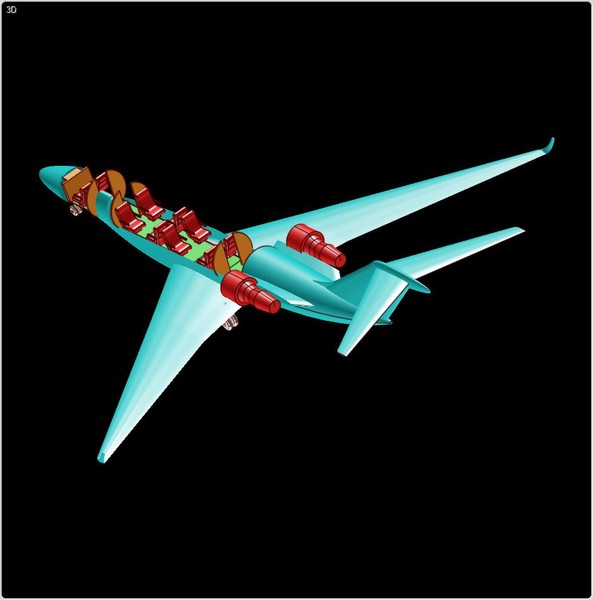 dwg cessna citation jet assembly - Cessna Citation TEN Assembly Model by RodgerSaintJohn